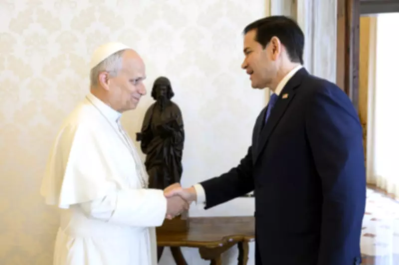 Rubio Meets Pope Leo to Mend Trump's Vatican Feud