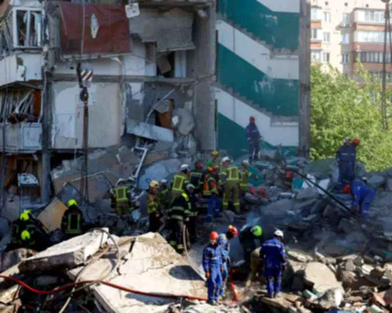 Russia Strikes Ukraine Overnight: One Dead, 40 Injured in Kyiv