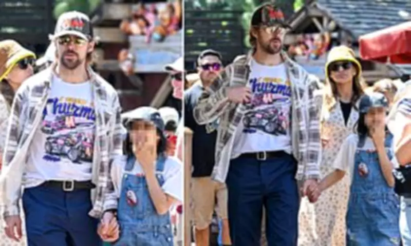 Ryan Gosling and Eva Mendes Celebrate Daughter's Birthday at Disneyland