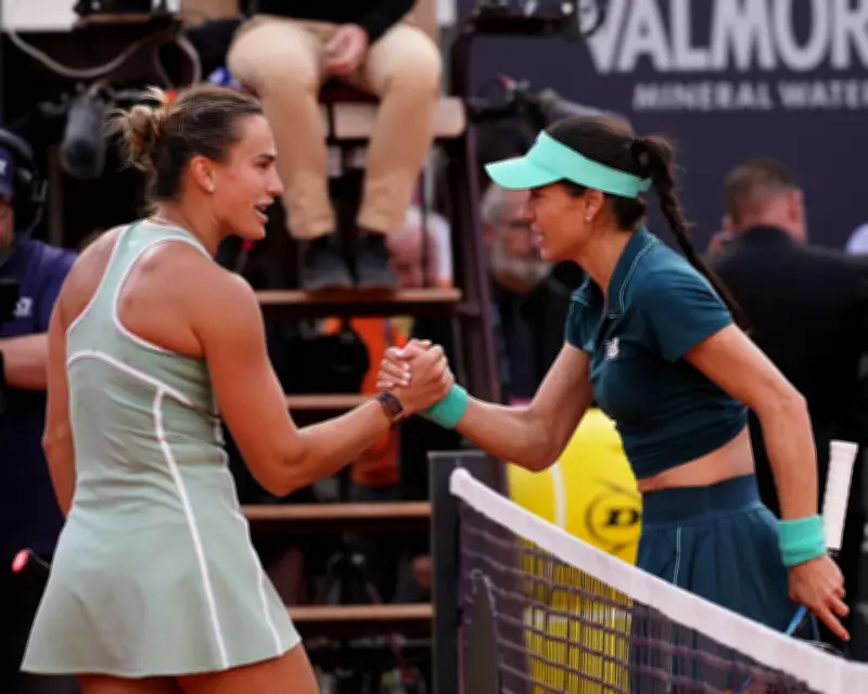 Sabalenka Stunned by Cirstea Comeback in Italian Open Third Round