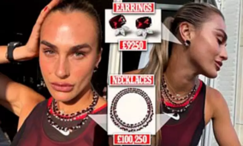 Sabalenka to Wear £100k Diamond and Garnet Jewellery at French Open
