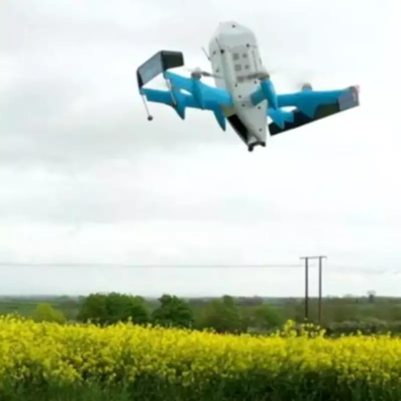 Safety Fears as Amazon Launches Drone Deliveries in UK