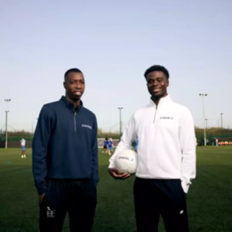 Saka Meets Inspirational Coach After Champions League Heroics