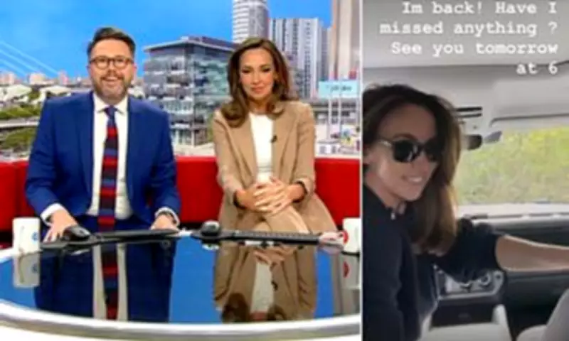 Sally Nugent Returns to BBC Breakfast After Three-Week Absence