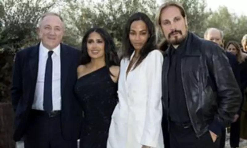 Salma Hayek and Zoe Saldana Shine at Venice Biennale with Their Husbands