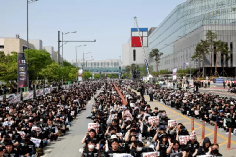 Samsung in Last-Minute Talks to Avert Largest Strike in History