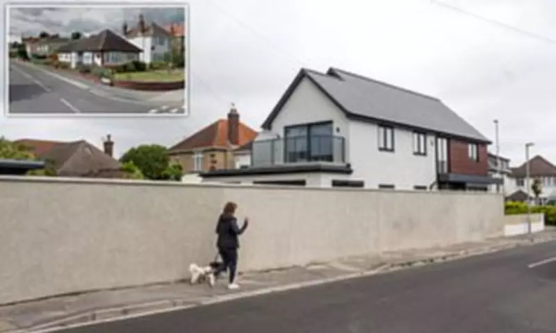 Sandbanks Residents Furious Over 7ft Concrete Wall Resembling Berlin Wall