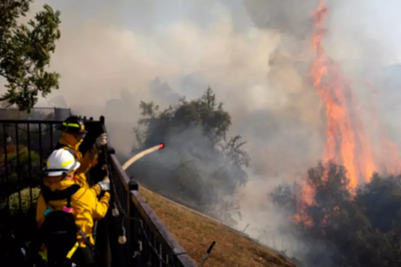 Sandy Fire Forces 17,000 Evacuations in Southern California Wildfire