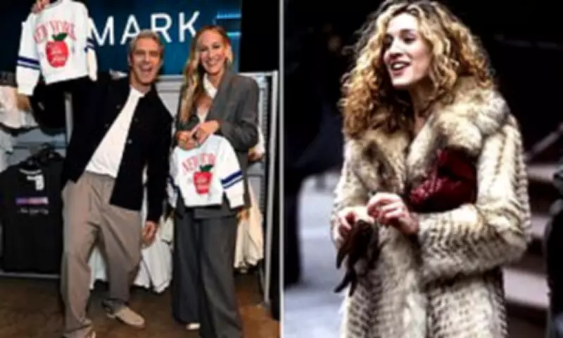 Sarah Jessica Parker Celebrates Primark Opening in NYC with Andy Cohen