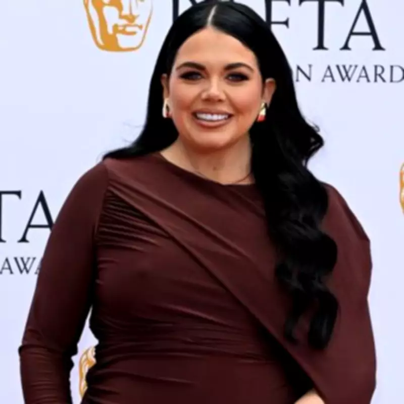 Scarlett Moffatt Stuns in £98 Maternity Maxi Dress at BAFTA TV Awards