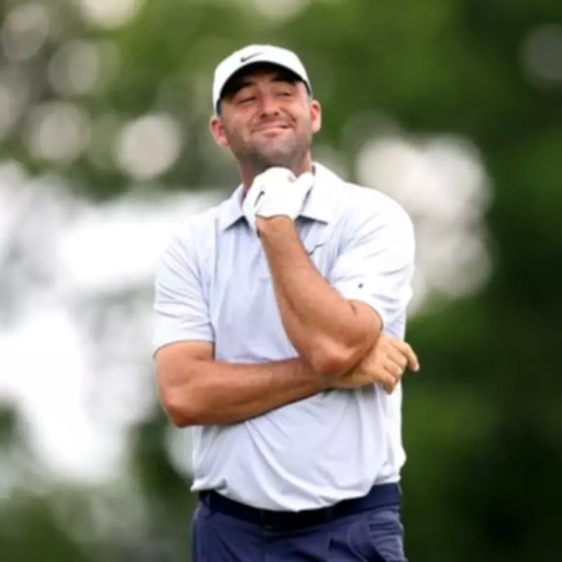 Scottie Scheffler Slams Driver in Rare Frustration at CJ Cup Byron Nelson