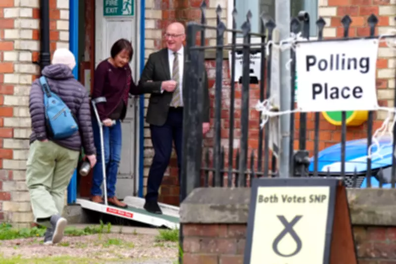 Scottish Party Leaders Cast Votes as Holyrood Election Underway