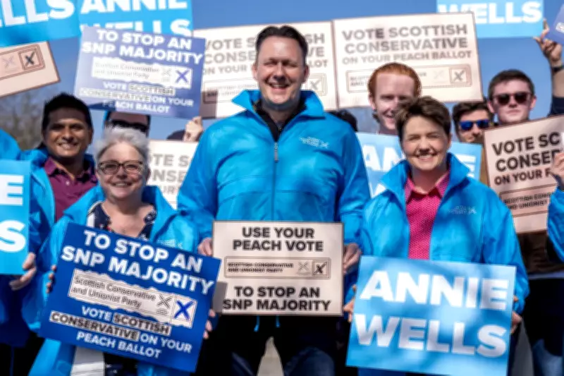 Scottish Tory Leader Russell Findlay Vows to Keep Holyrood Seat Despite Poll Projections