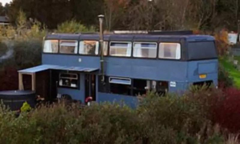 Secret Scottish Bus Stop Glamping: Sleep in Converted Buses