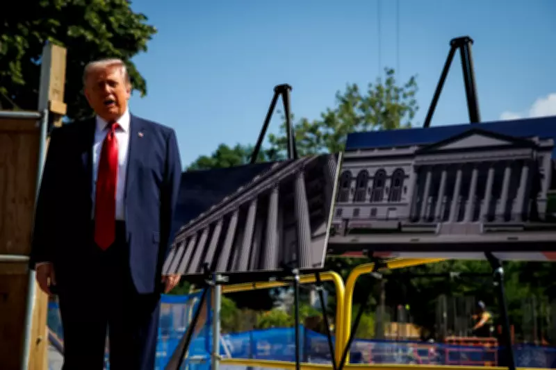 Senate Republicans Abandon Trump Ballroom Funding Plan