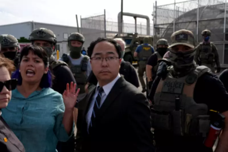 Senator Pepper-Sprayed at ICE Protest Warns of Escalating Violence