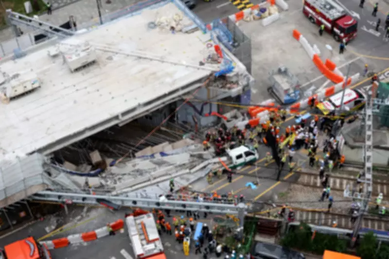 Seoul Overpass Collapse Kills 3 During Demolition Safety Check