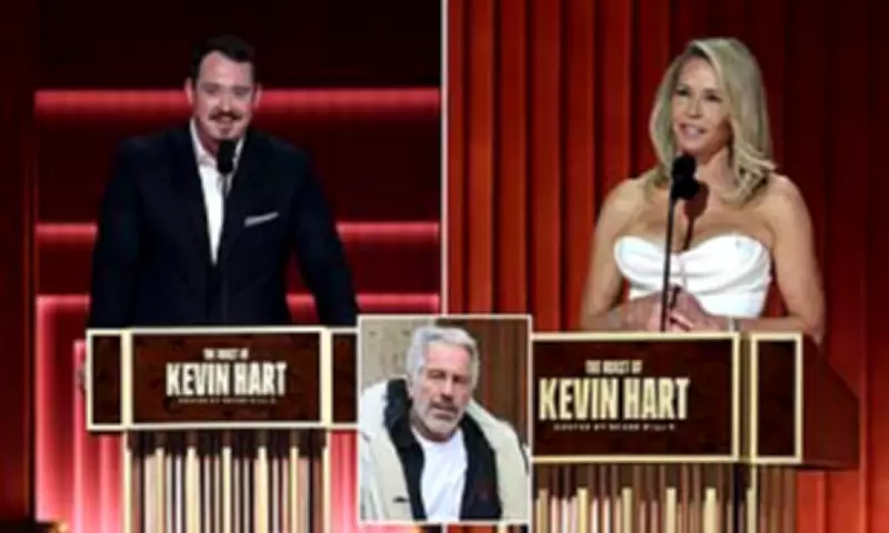 Shane Gillis and Chelsea Handler Trade Barbs at Kevin Hart Roast
