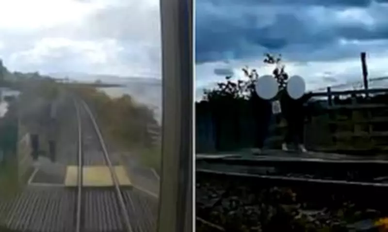 Shocking CCTV: Children Risk Lives on Railway Tracks in Inverness
