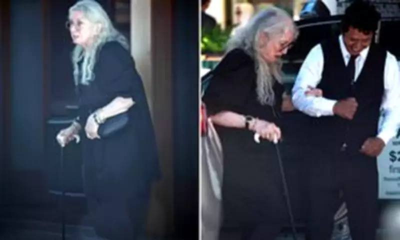 Sidney Poitier's Widow Joanna Shimkus Spotted on Rare Los Angeles Outing
