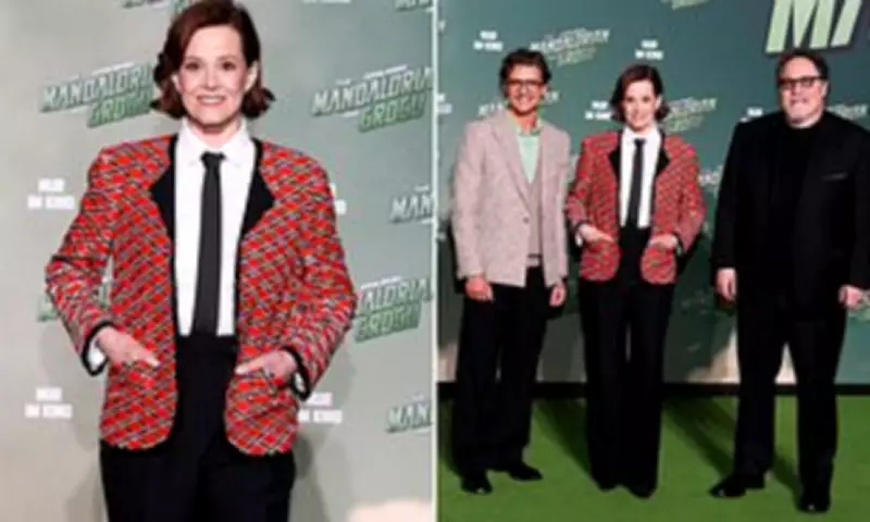 Sigourney Weaver Stuns in Quirky Jacket at Star Wars Event in Berlin