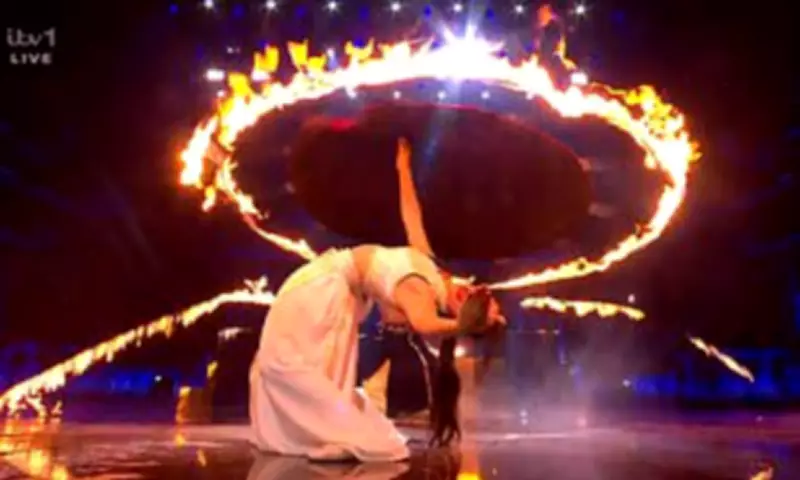 Simon Cowell Left Terrified by Death-Defying Act on Britain's Got Talent Final