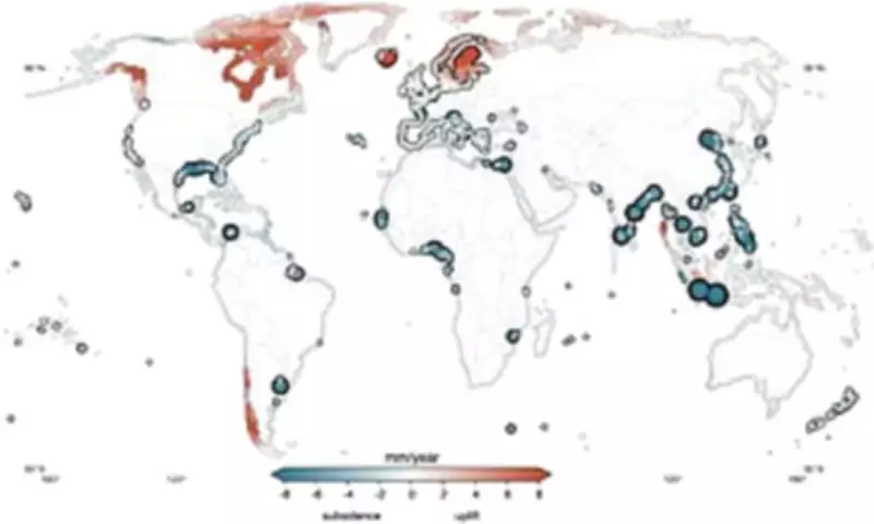 Sinking Cities Face Double Threat from Rising Seas and Land Subsidence