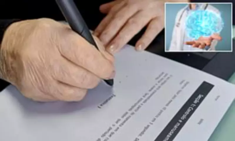Slow Handwriting Could Be Early Dementia Sign, Study Finds