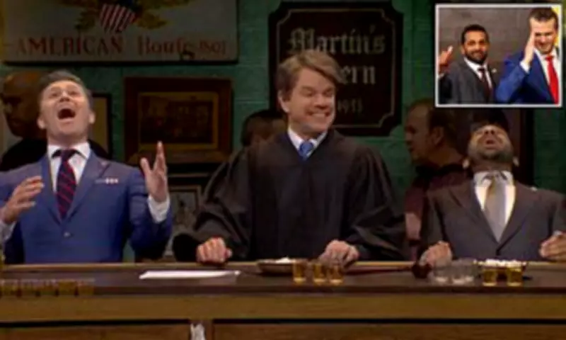SNL Cold Open Mocks Trump Officials With Booze-Filled Bar Skit