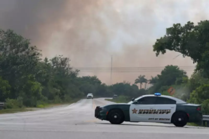 South Florida Wildfires Scorch Thousands of Acres in Everglades