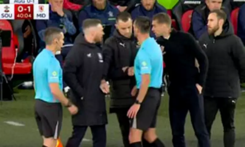 Southampton and Middlesbrough Managers Clash in Heated Play-Off Semi-Final