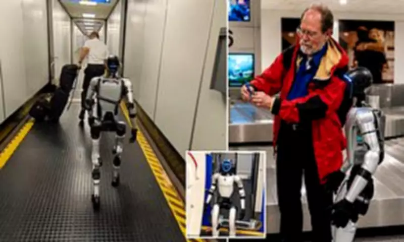 Southwest Flight Delayed by Robot Passenger with Oversized Luggage