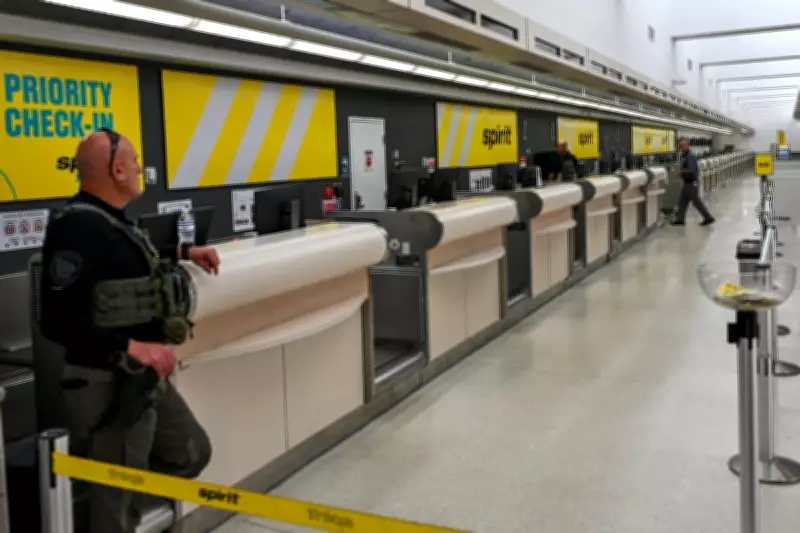 Spirit Airlines Collapse Strands Thousands After Mass Flight Cancellations