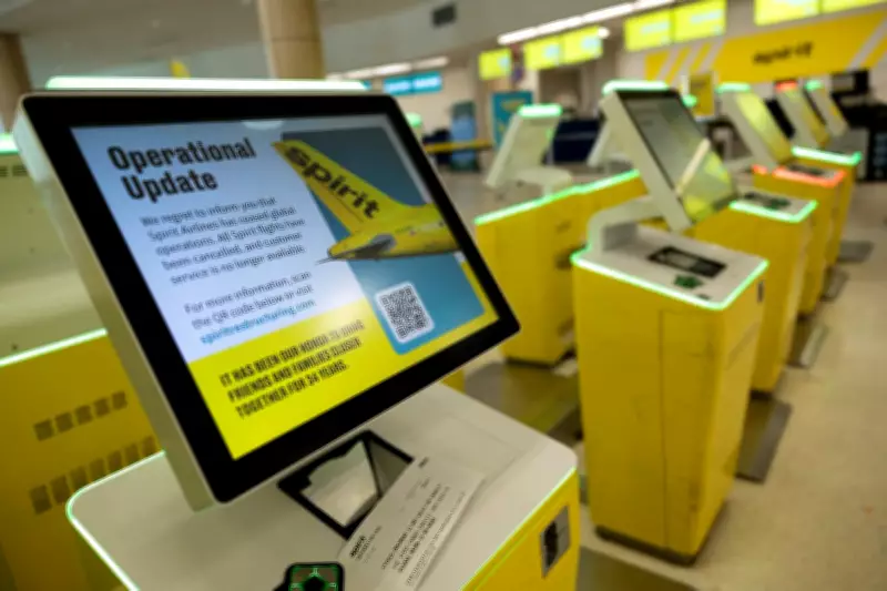 Spirit Airlines Completes Refunds After Sudden Shutdown