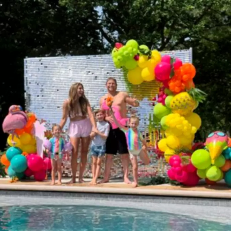 Stacey Solomon and Joe Swash Host Lavish Pool Party for Son Rex's 7th Birthday