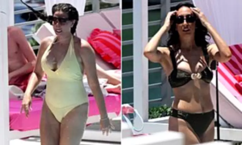 Stacey Solomon and Sister Jemma Stun in Swimwear During Miami PR Trip