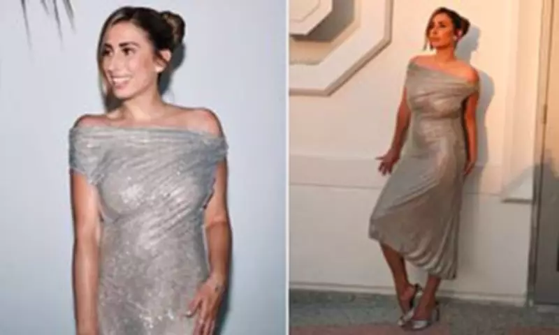 Stacey Solomon Wows in Silver Dress on Miami Trip Amid Marriage Questions