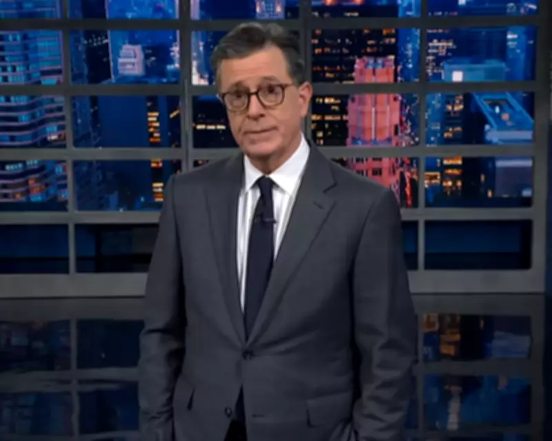 Stephen Colbert Responds to Trump's Social Media Rant