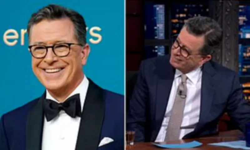 Stephen Colbert Reveals 'Distracting' Crush on Michelle Williams as Show Ends