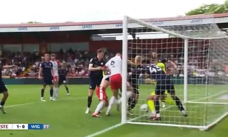 Stevenage's 'Ghost Goal' Secures Play-Off Spot in League One Drama