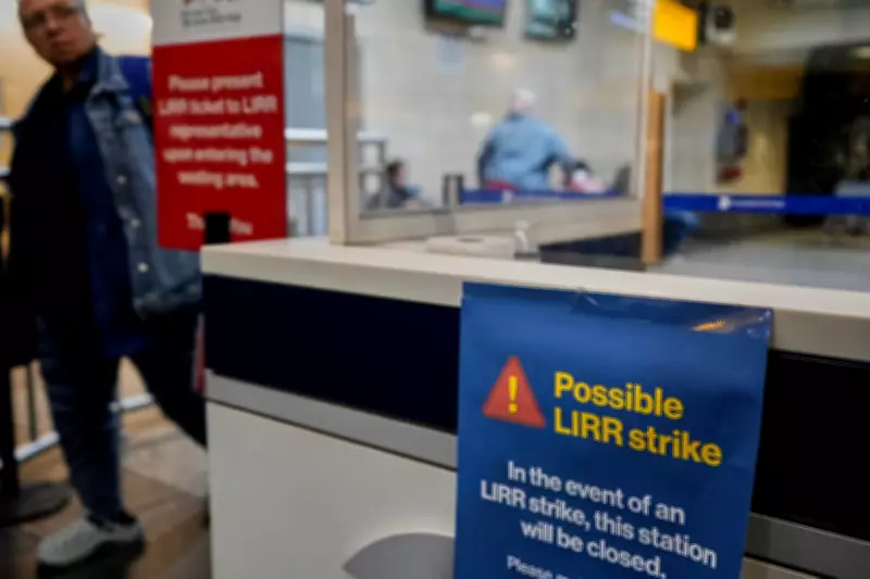Strike Deadline Looms for NY-Area Rail System Serving 250,000 Daily