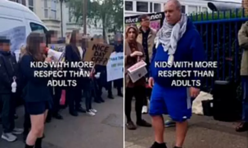 Students Counter-Protest as Teachers Strike at Connaught School for Girls