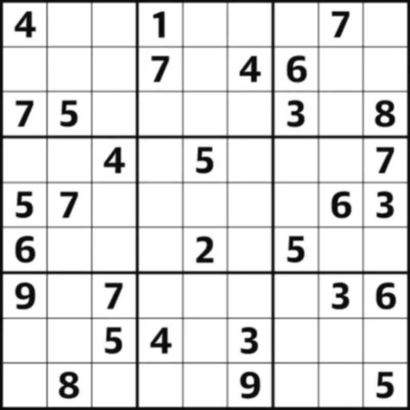 Sudoku 7310 Medium: May 13 Puzzle Challenge