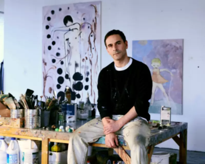 Supernatural Art of Sanya Kantarovsky: Hypnotic Paintings at Venice Show