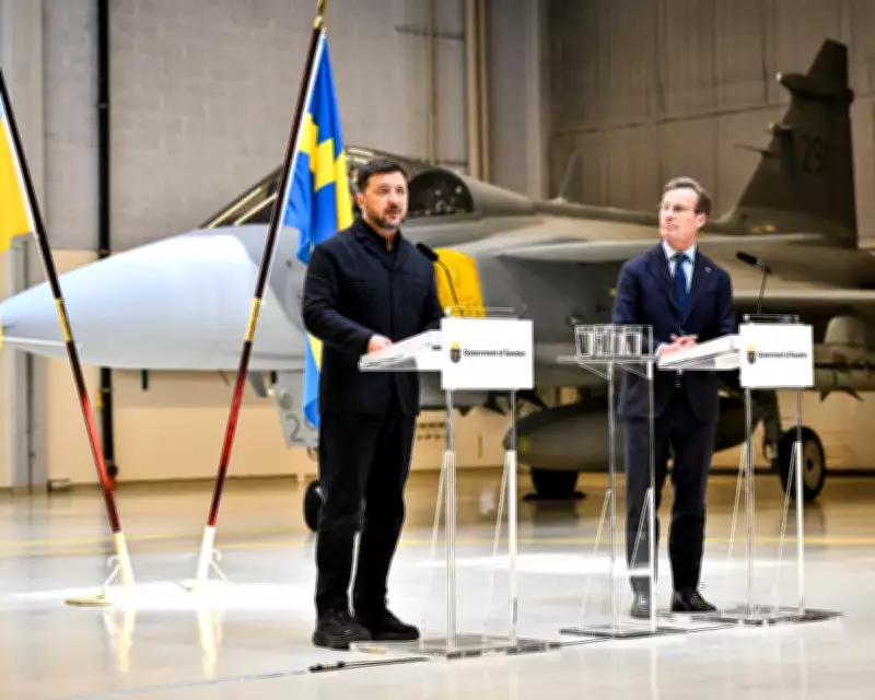 Sweden Donates Gripen Jets to Ukraine; US Backs Air Defence Plea