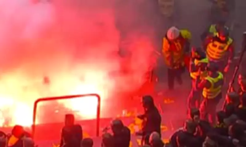 Sweden National Stadium Evacuated Mid-Match Due to Fire