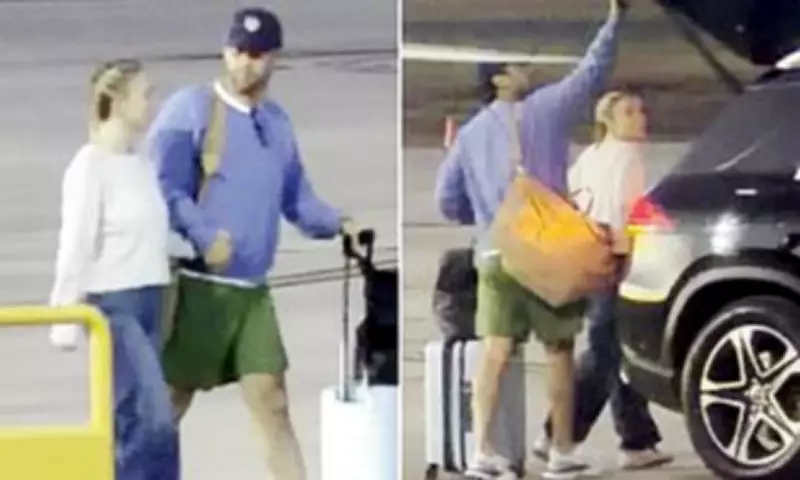 Sydney Sweeney and Scooter Braun Display Affection at Queensland Airport