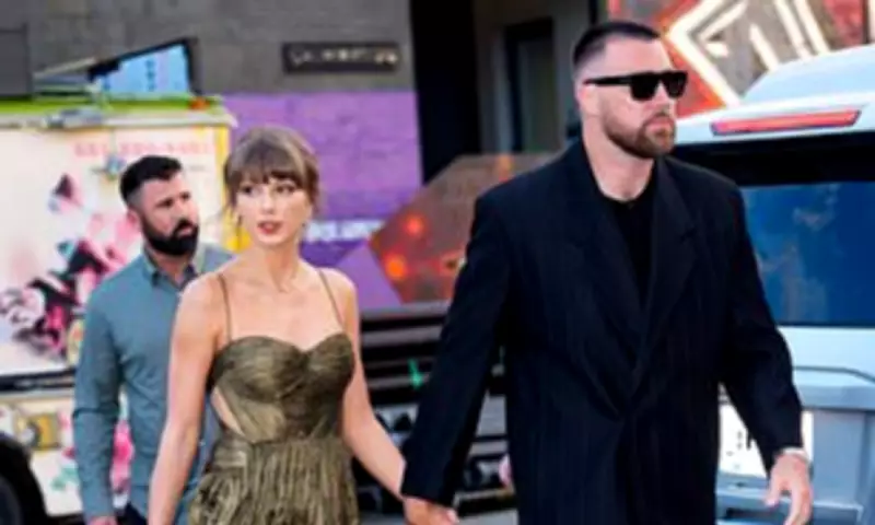 Taylor Swift and Travis Kelce Attend Friend's Wedding in NYC