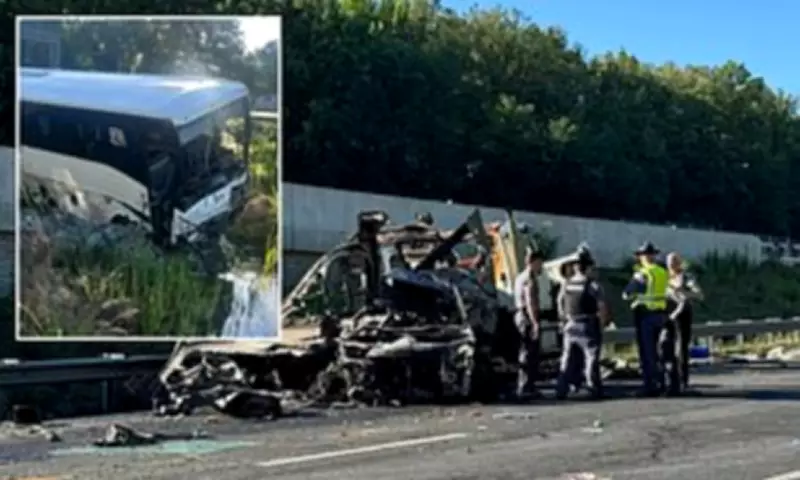 Teen and child among five dead in Virginia bus crash on I-95