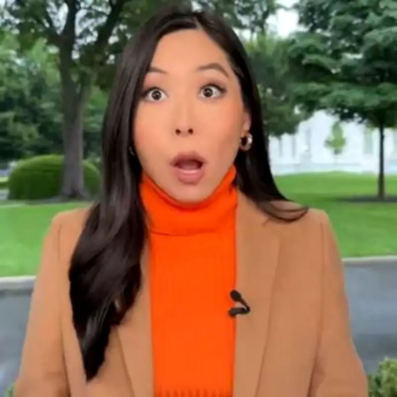Terrifying Moment White House Reporter Ducks as Gunman Opens Fire